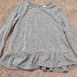 Old Navy Heather Gray Kids Long Sleeve Top